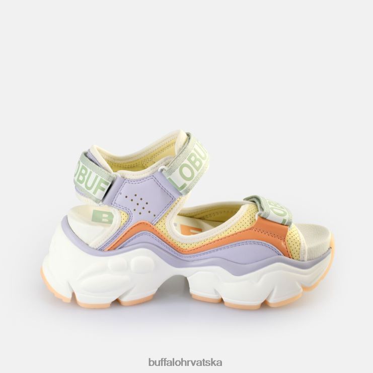 lavanda multi Buffalo binary 0 sandale s platformom veganske |sandale TDD6T150